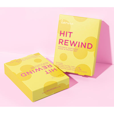 Karuna Hit Rewind Wrinkle Refining Mask & Patch Set