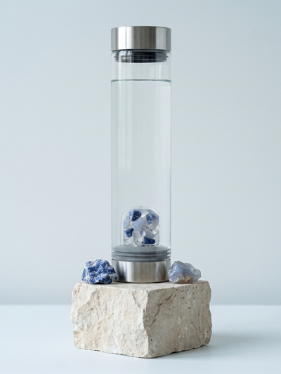 VitaJuwel Sana Premium Crystal Water Carafe, BALANCE
