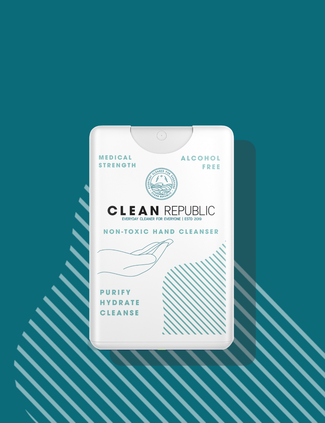 Clean Republic Hand Cleanser,  0.6 fl oz